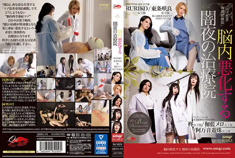 QRDA-176 - Brain worsening, treatment center in the dark of night.